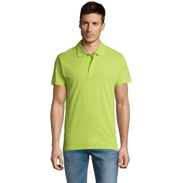 Поло бавовняне чоловіче Sol’s SUMMER II 11342280 L салатовефото