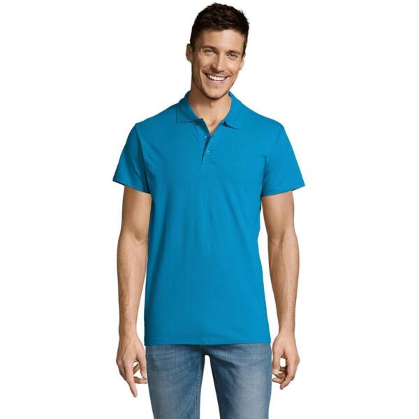 

Поло хлопковое мужское Sol’s SUMMER II 11342321 S морской