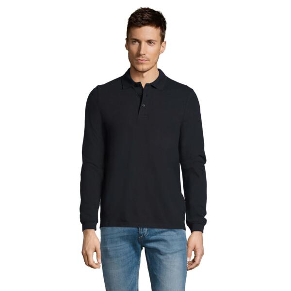 Поло бавовняне чоловіче Sol’s WINTER II 11353318 XXL темно-синійфото