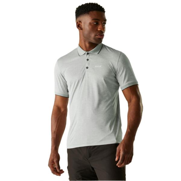 

Поло мужское Regatta Remex II RMT186-033 S серое