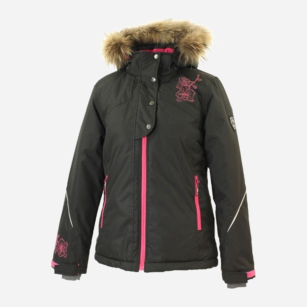 Куртка для дівчинки Huppa Kristin 18090030-00009 146 чорна фото1