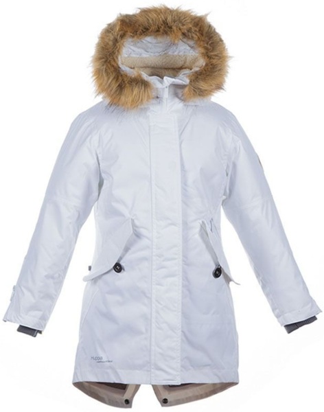 Пальто зимове підліткове Huppa Term Vivian 12490020-00020 134 см білийфото