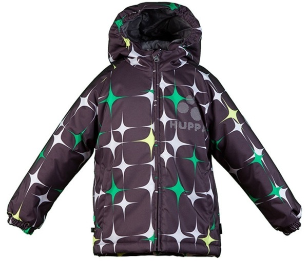 

Куртка для мальчика Huppa Classy 17710030-Q18-1 116 темно-серая с принтом