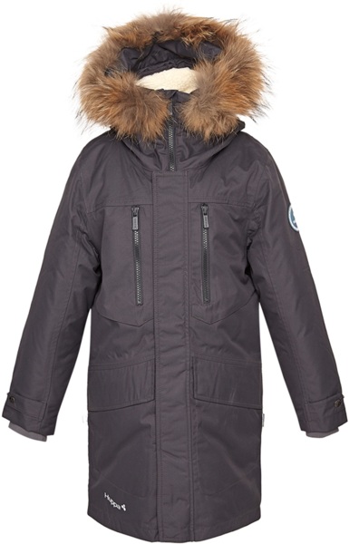 Парка зимнє для хлопчика Huppa Term David 1 12270120-00018 158 см темно-сірафото