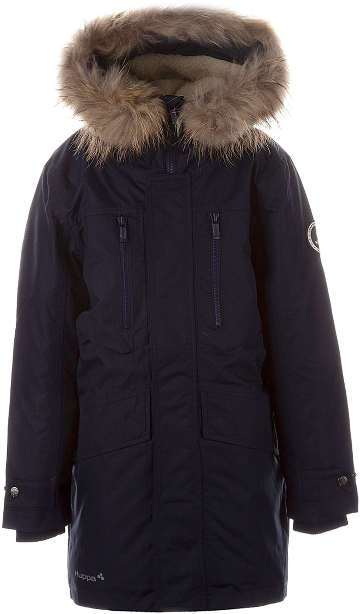 Парка зимнє для хлопчика Huppa Term David 1 12270120-00086 116 см темно-синяфото1