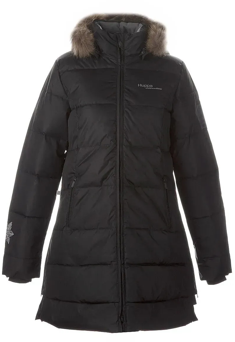 Пальто зимове жіноче Huppa Parish 12478055-00009 XS чорне фото1