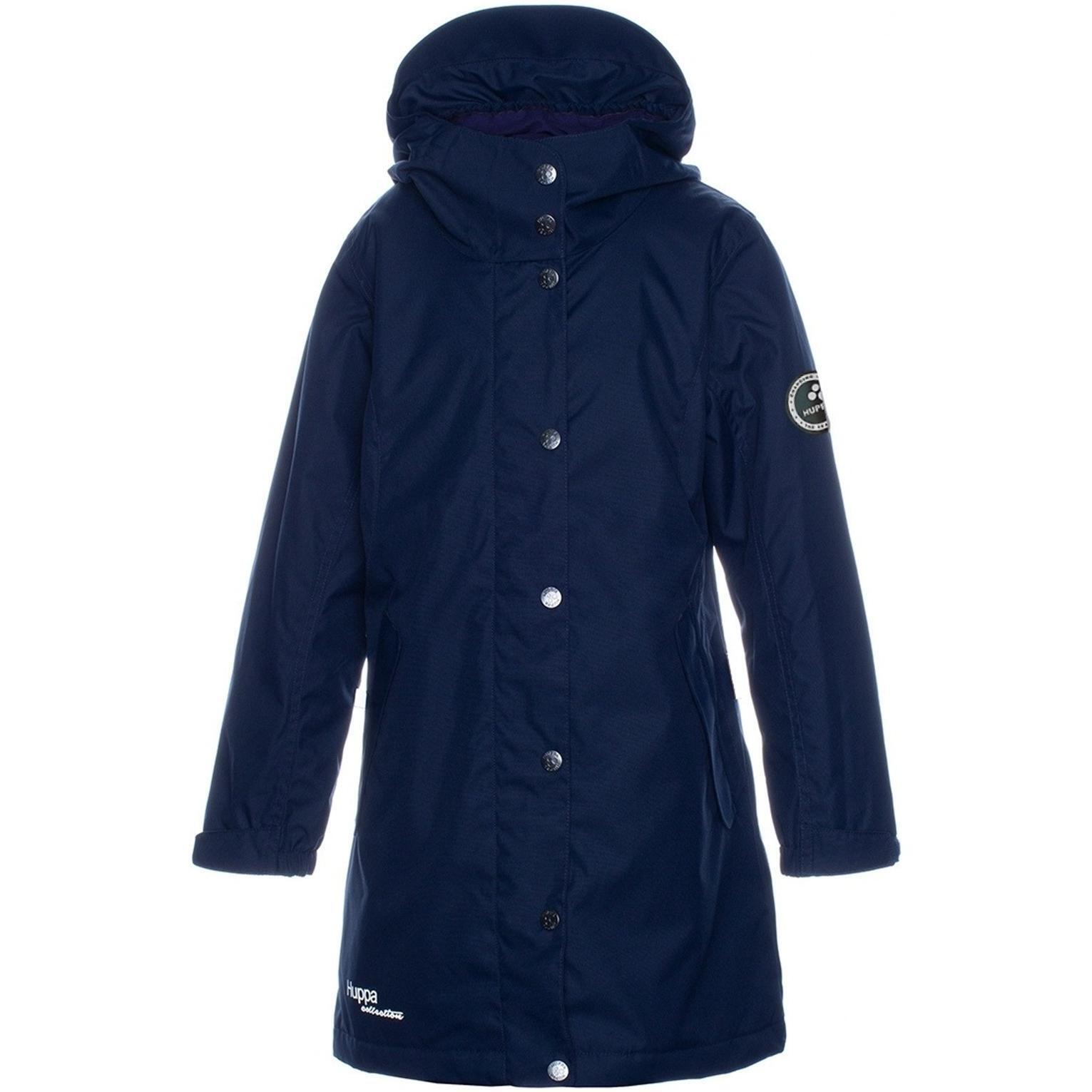 Парка демісезонна підліткова Huppa Janelle 18020004-00086 140 см темно-синійфото1