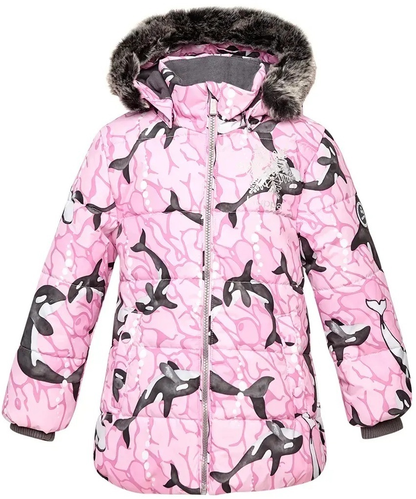Куртка зимняя для девочек Huppa Term Melinda 18220030-13303 80 см cветло-розовый фото 1