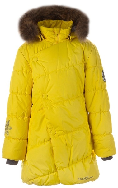 Куртка зимова для дівчаток Huppa Term Rosa 1 17910130-70002 116 см жовтийфото