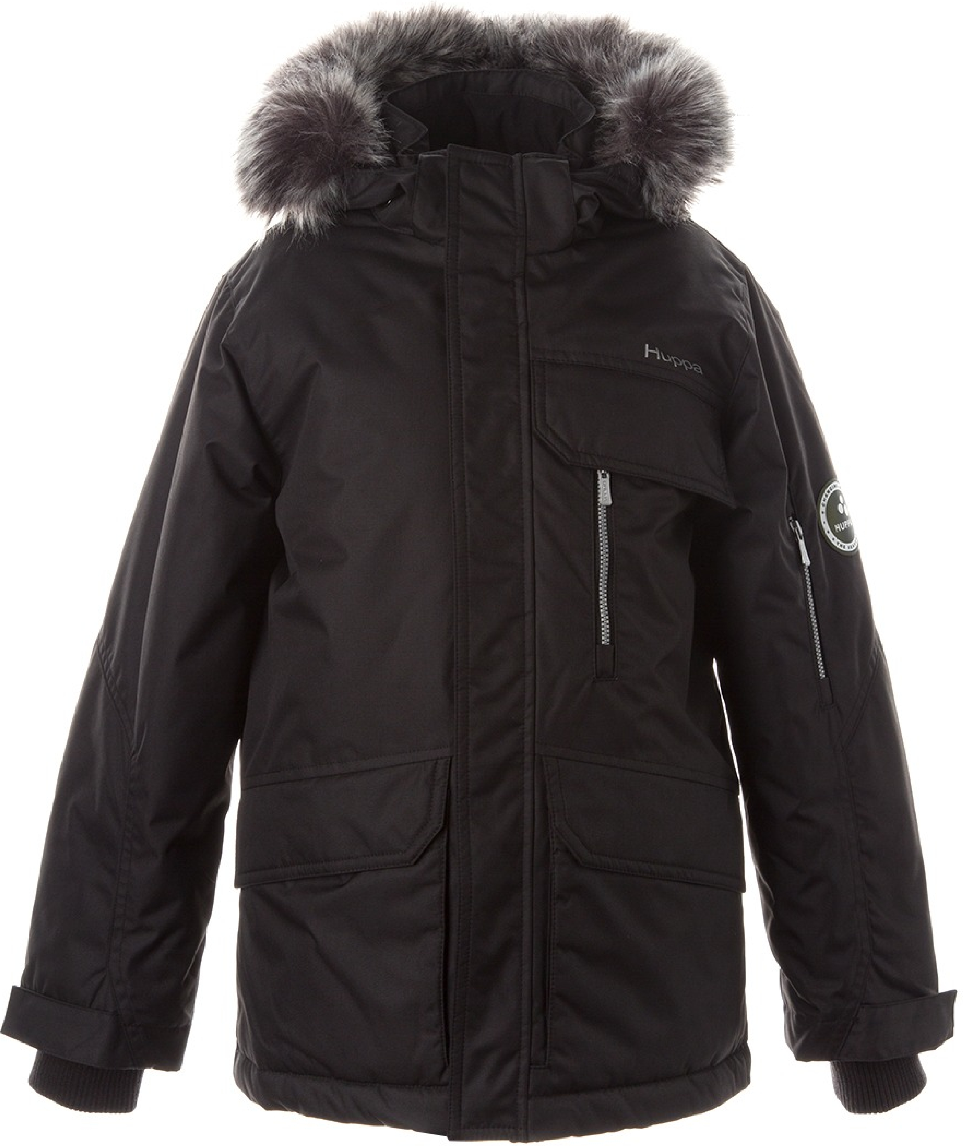 Куртка зимняя для мальчиков Huppa Term Marten 2 18110230-00009 122 см черный фото1