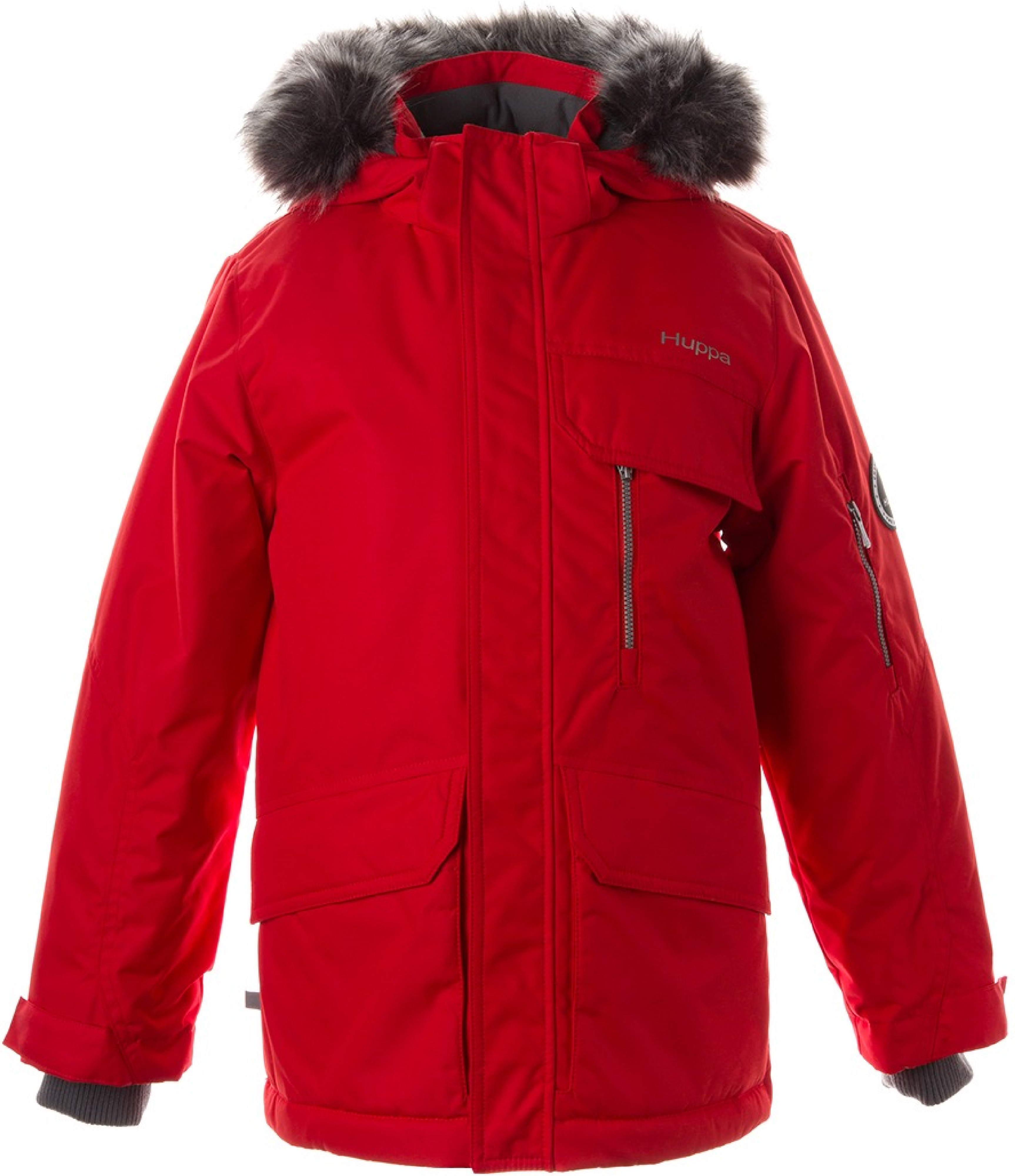 Куртка зимняя для мальчиков Huppa Term Marten 2 18110230-70004 122 см красный фото1