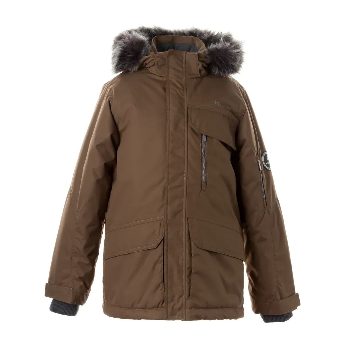 Куртка для мальчика Huppa Marten 2 18110230-70031 122 коричневая фото1