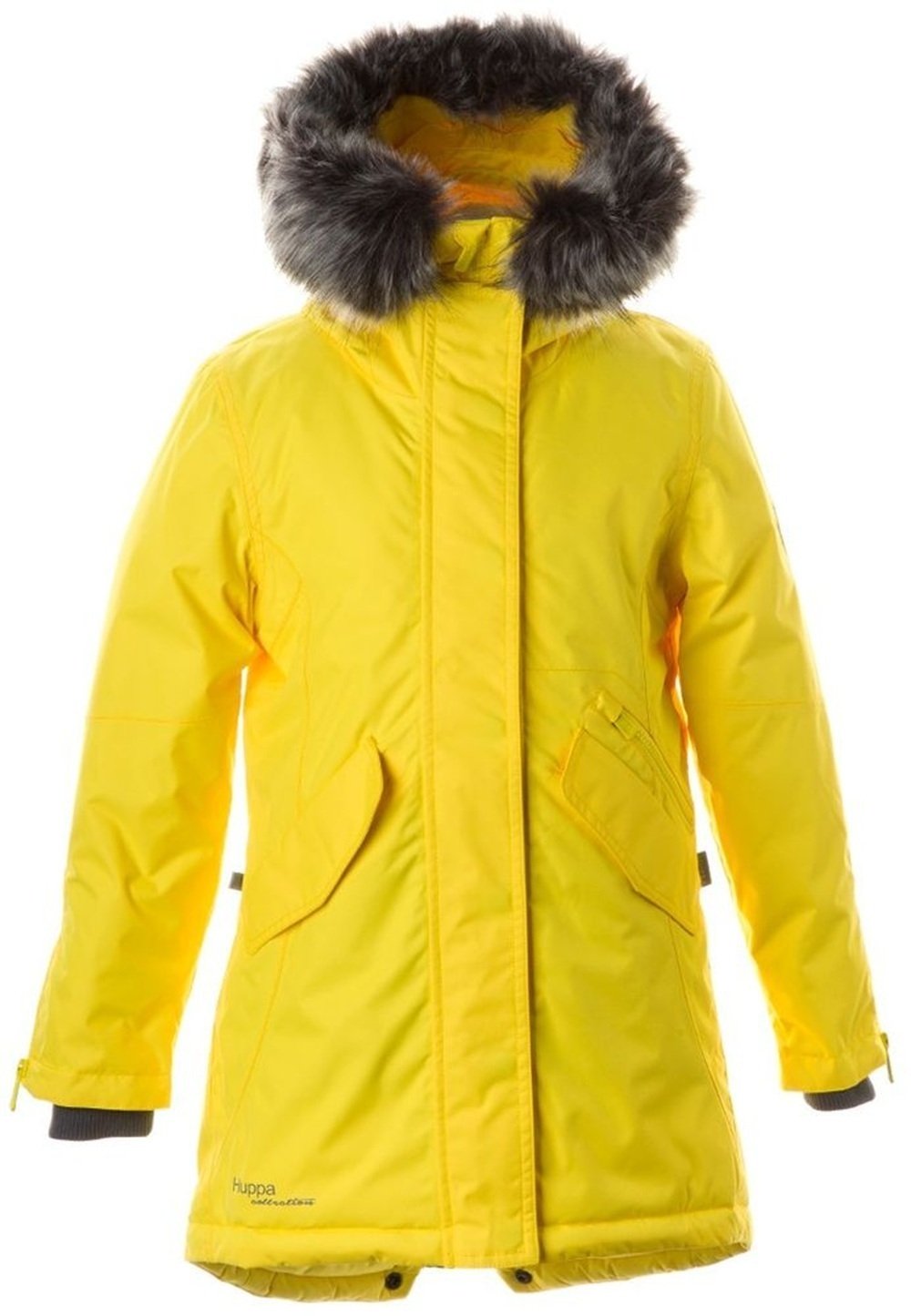 Пальто для дівчинки Huppa Vivian 12490020-70002 122 жовтефото1