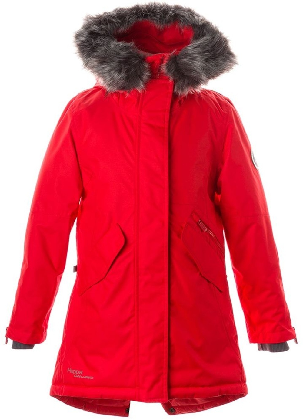Пальто зимове підліткове Huppa Term Vivian 12490020-70004 128 см червонийфото1