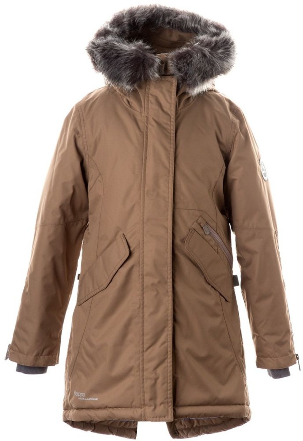 Пальто зимове підліткове Huppa Term Vivian 12490020-70031 140 см коричневефото1