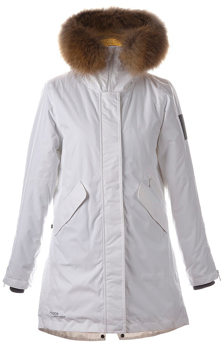 Парка зимова з хутром жіноча Huppa Term Vivian 1 12498120-00020 M білий