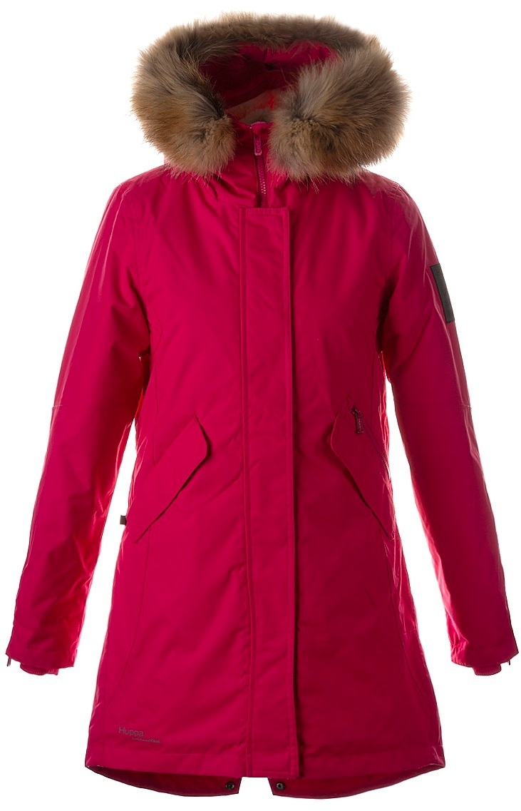 Парка зимова з хутром жіноча Huppa Term Vivian 1 12498120-00063 XS фуксія