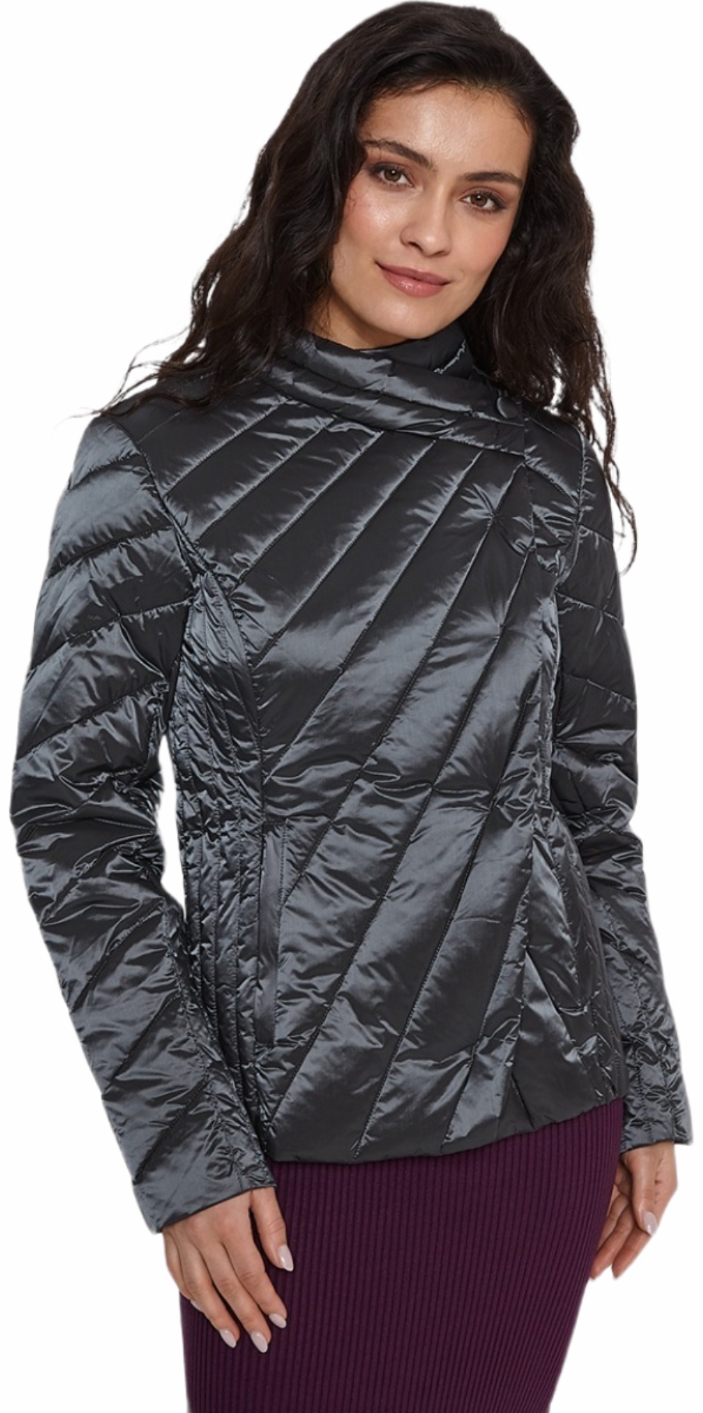 Куртка зимова жіноча Huppa Agnessa 18478017-90048 2XL сірийфото1