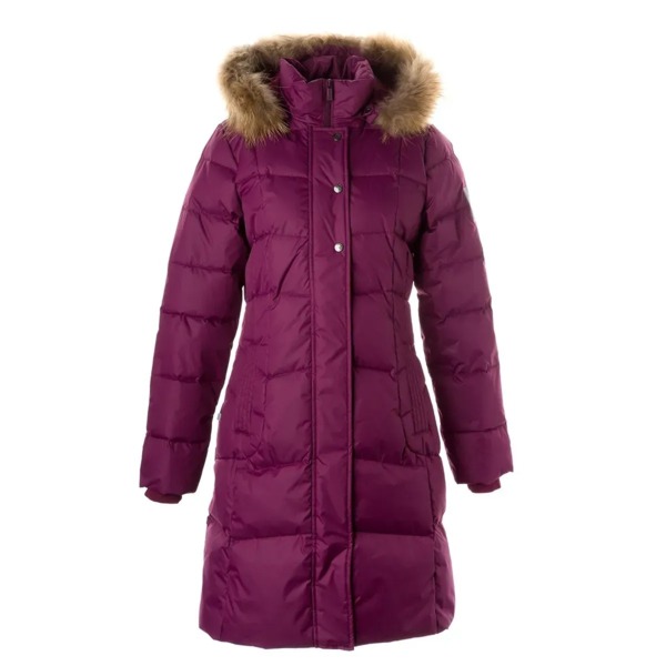 Пуховик женский Huppa Yessica 12548055-80034 XS бордовый