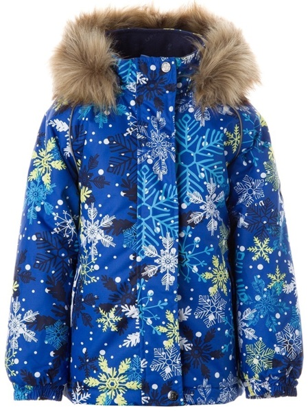 Куртка зимняя для девочек Huppa Term Alondra 18420030-14335 110 см синий фото 