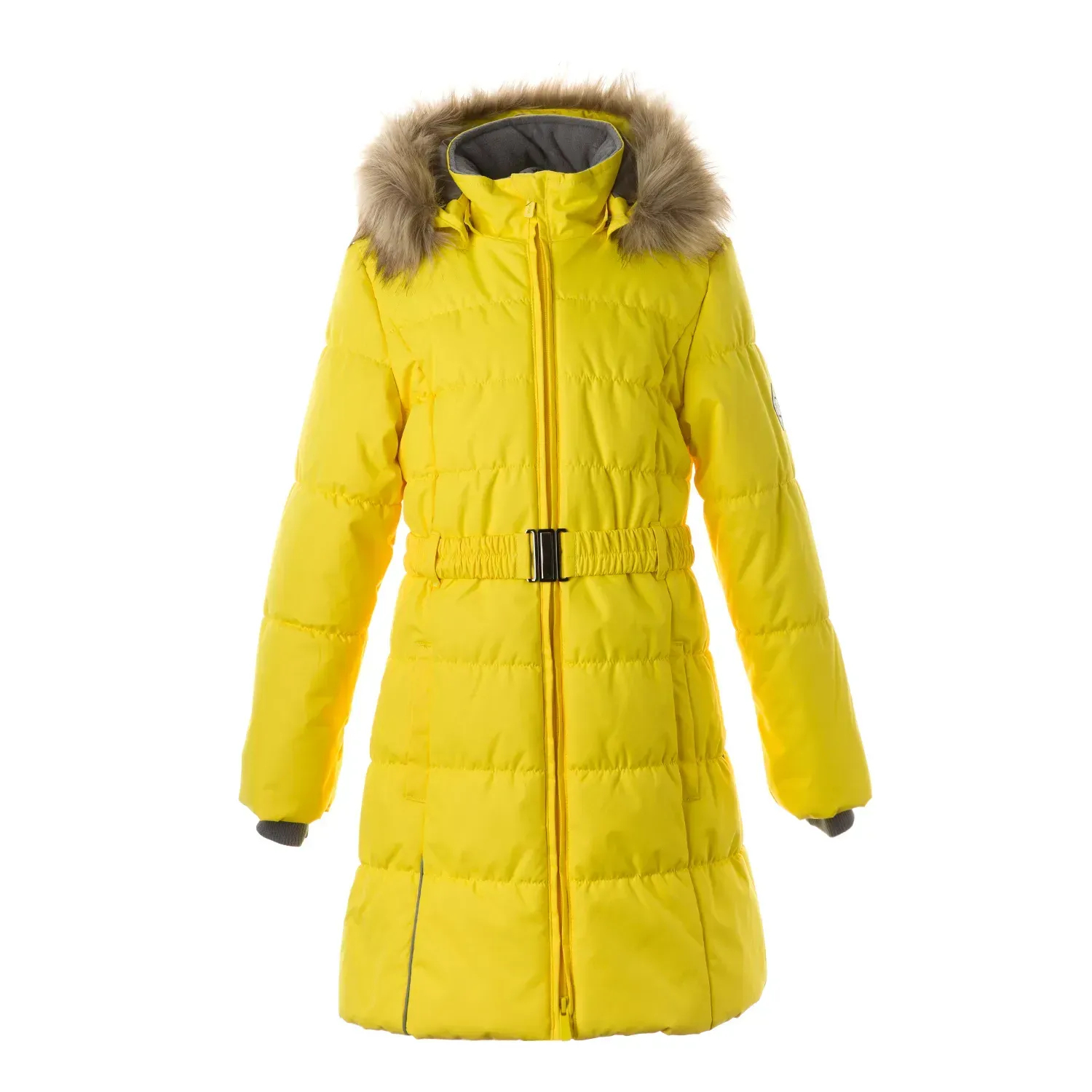 Пальто зимнее для девочки Huppa Term Yacaranda 12030030-70002 116 см желтый