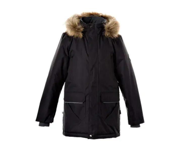 Парка зимняя для мальчика Huppa Term Vesper 4 12370430-00009 110 см черный фото1