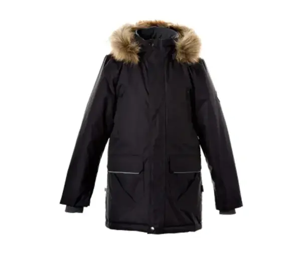 Парка зимняя для мальчика Huppa Term Vesper 4 12370430-00009 134 см черный фото