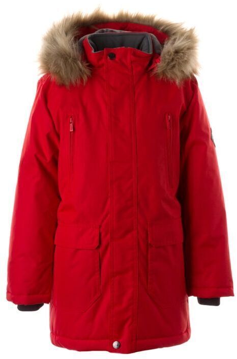 Парка зимняя для мальчика Huppa Term Roman 12380030-70004 152 см красный фото 1