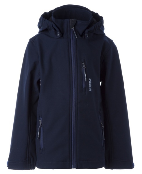 Куртка демісезонна Softshell для хлопчиків Huppa Jamie 2 18010200-10386 128 см темно-синійфото