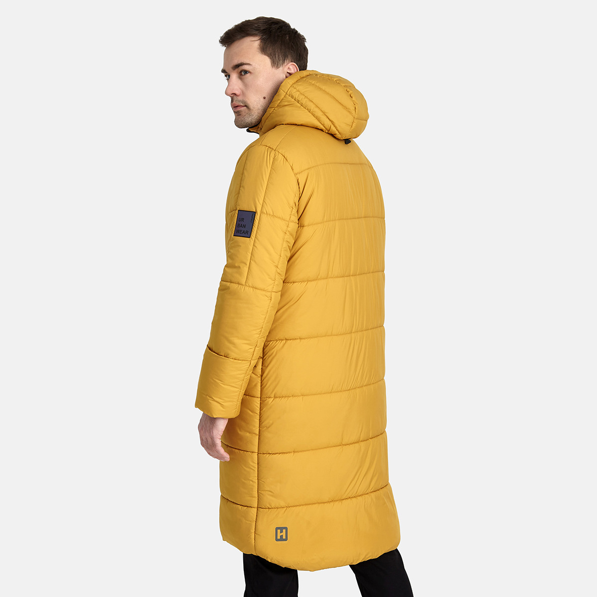 Пальто чоловіче Huppa Harto 12718030-30092 XS золотисто-коричневе фото1