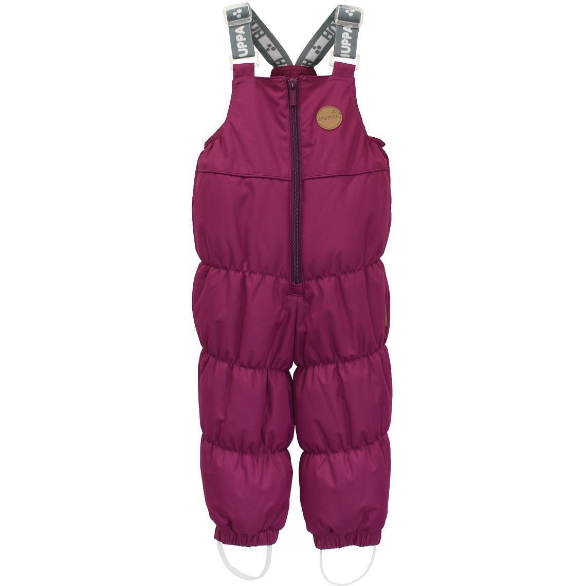 Полукомбинезон зимний детский Huppa Term Domas 26540016-80034 98 см бордовый фото 1