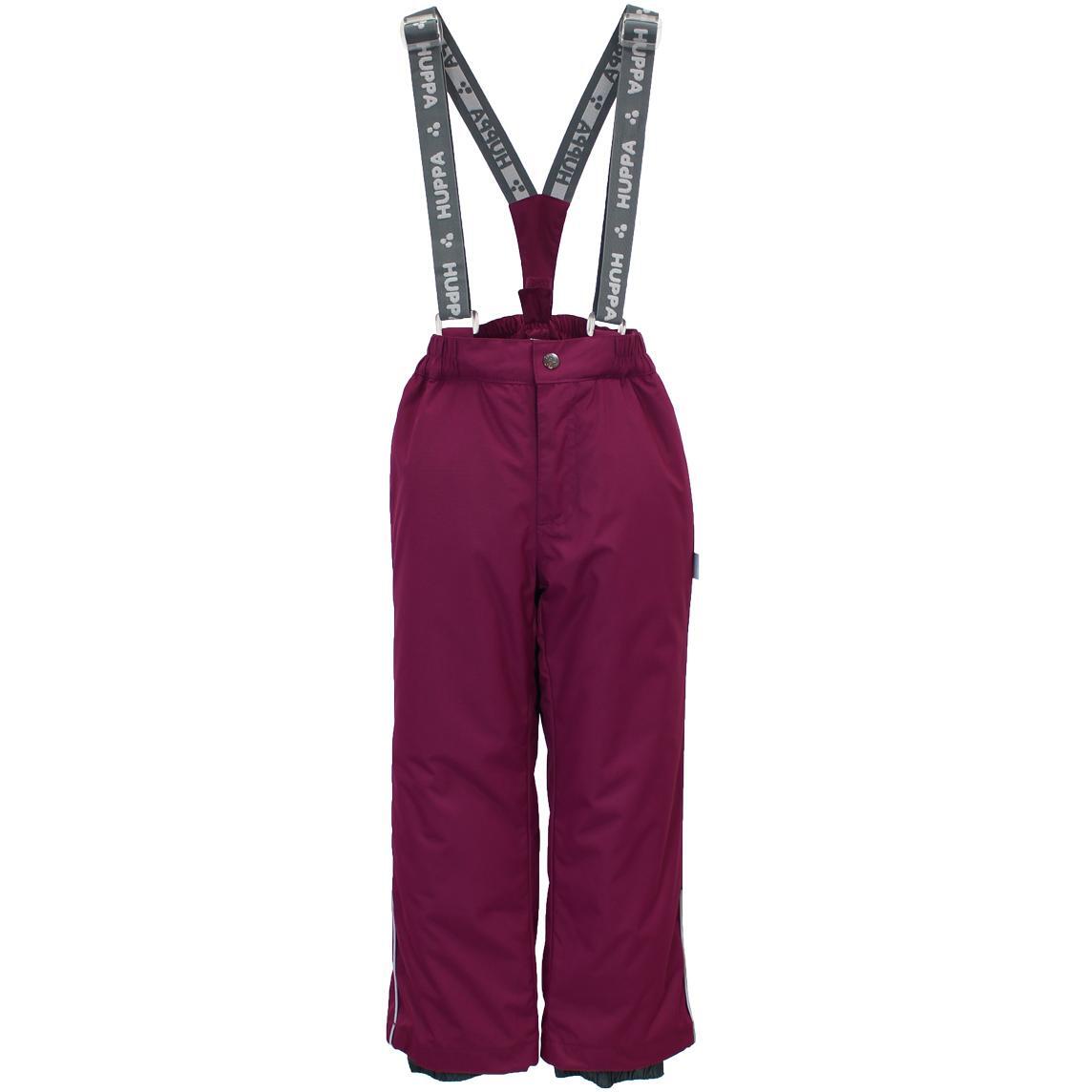Штаны детские Huppa Freja 21700010-80034 128 бордовые фото 1