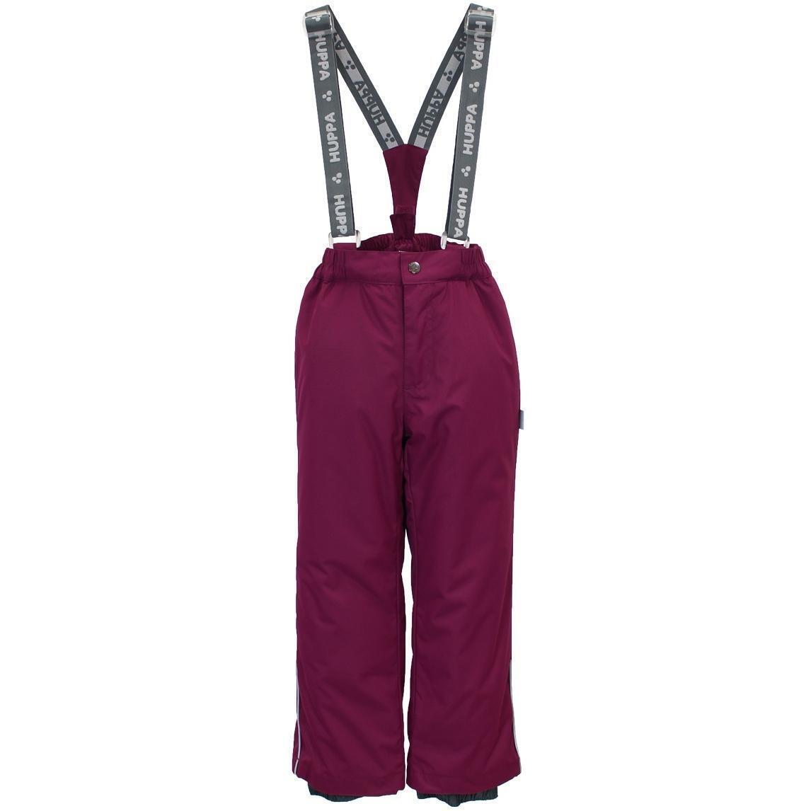 Штаны зимние детские Huppa Term Freja 21700016-80034 122 см бордовый фото 1