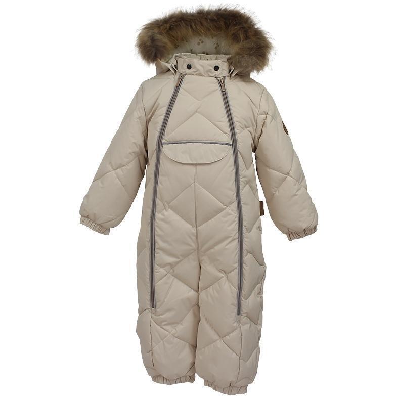 Комбінезон зимовий дитячий Huppa Beata 1 31930155-70061 74 см світло-бежевийфото1