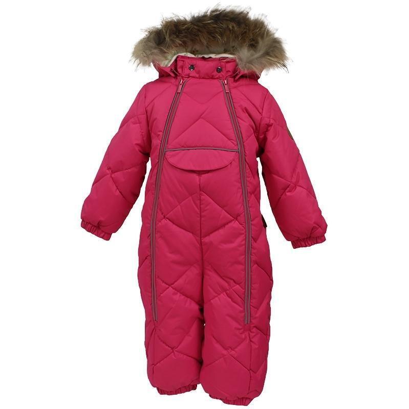 Комбінезон зимовий для дівчат Huppa Beata 1 31930155-70063 74 см фуксіяфото1