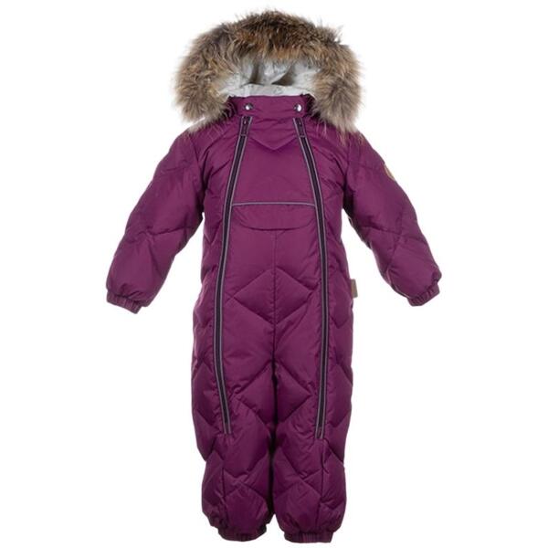 Комбінезон зимовий для дівчат Huppa Beata 1 31930155-80034 68 см бордовийфото