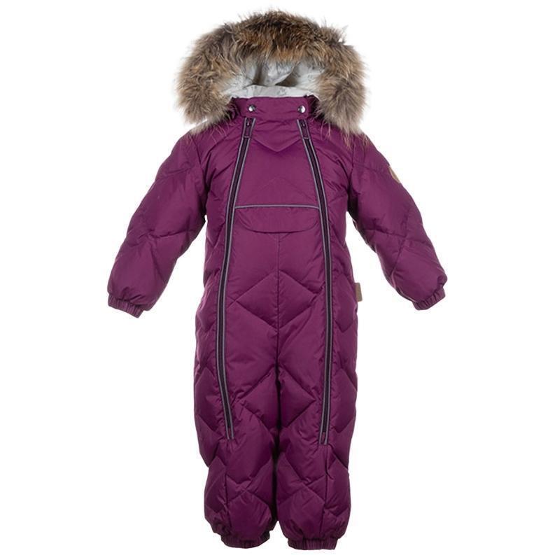 Комбінезон зимовий для дівчат Huppa Beata 1 31930155-80034 74 см бордовий