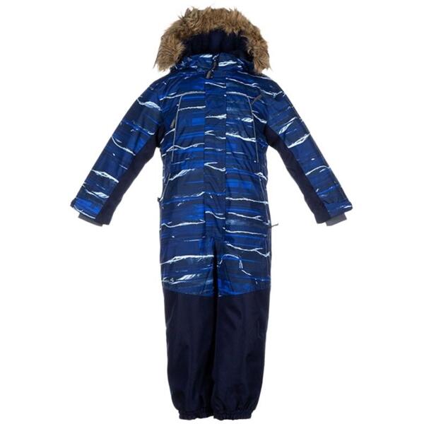 Комбінезон зимовий для хлопчика Huppa Term Bruce 36330030-82686 116 см темно-синійфото