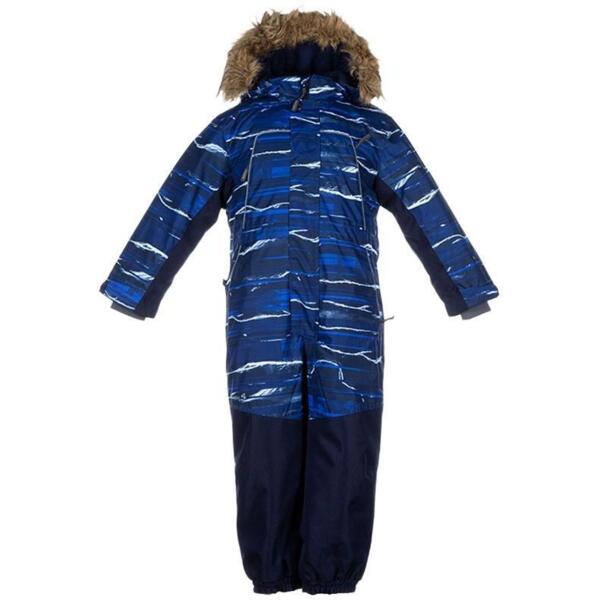 Комбінезон зимовий для хлопчика Huppa Term Bruce 36330030-82686 122 см темно-синійфото