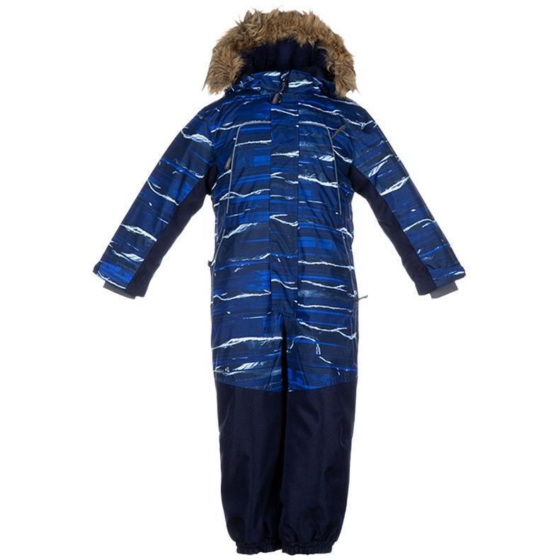Комбінезон зимовий для хлопчика Huppa Term Bruce 36330030-82686 128 см темно-синій