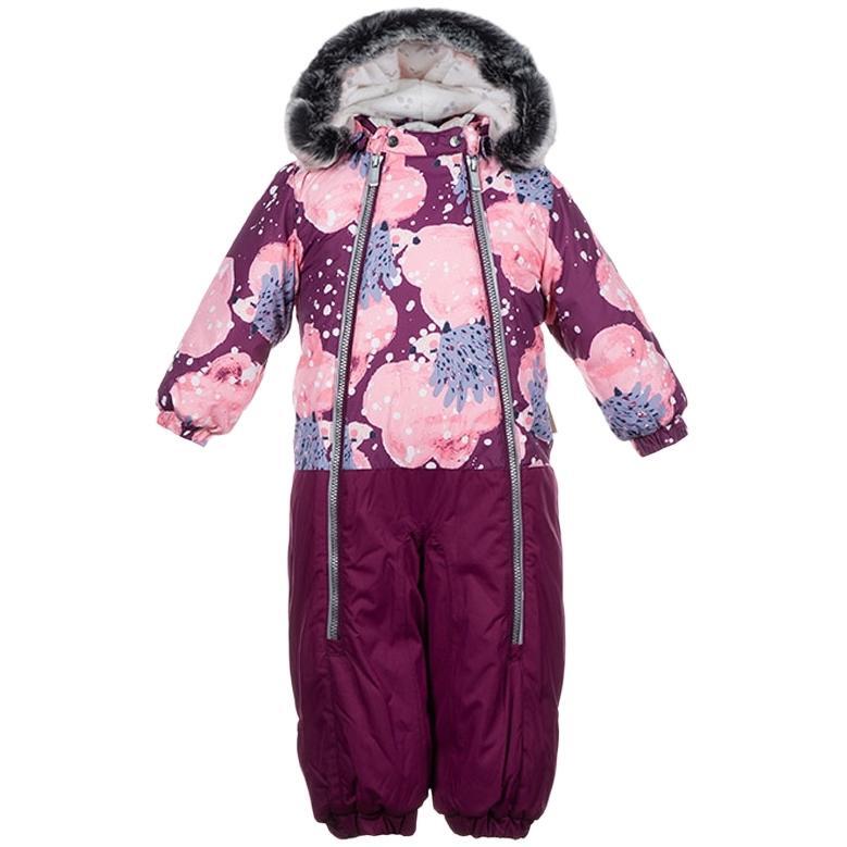 Комбинезон зимний для девочек Huppa Term Devon 2 36160230-83234 80 см бордовый фото 1