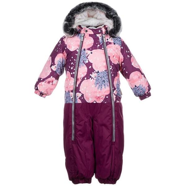 Комбинезон зимний для девочек Huppa Term Devon 2 36160230-83234 92 см бордовый фото 