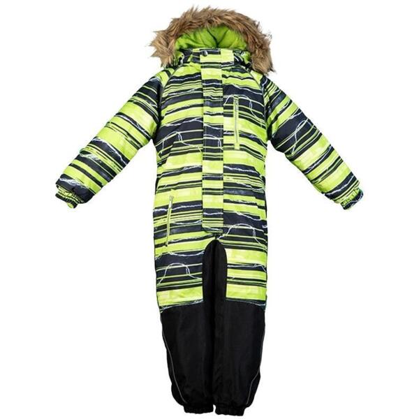 Комбінезон зимовий для хлопчика Huppa Term Fenno 36240030-82647 128 см лаймовийфото
