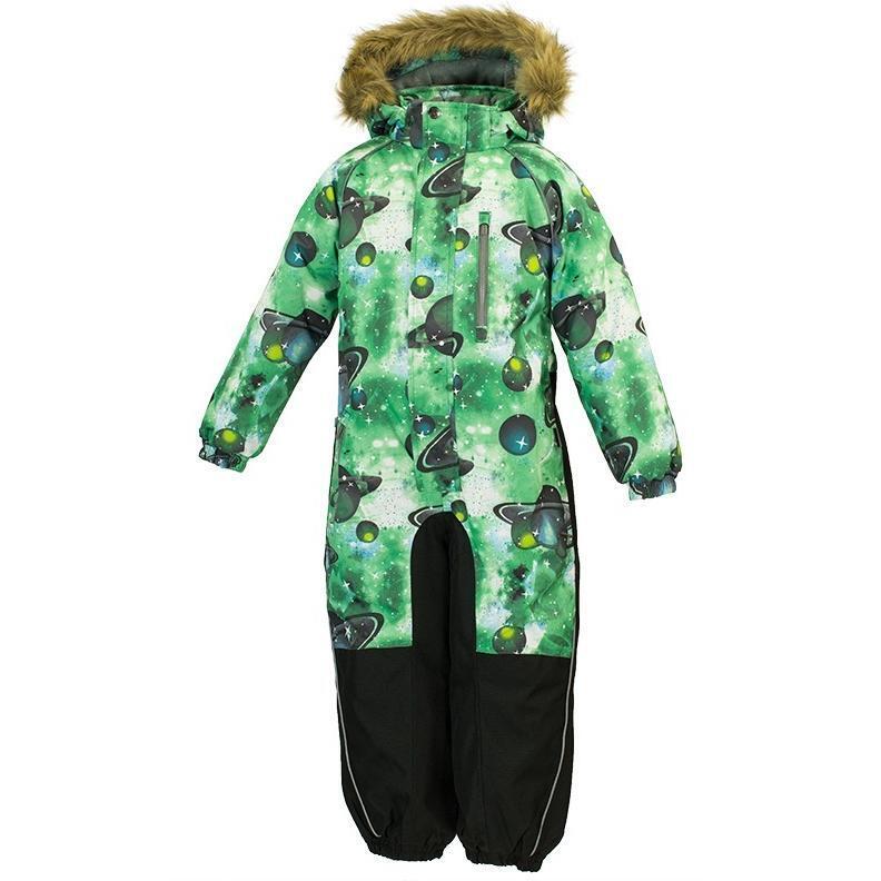 Комбінезон зимовий для хлопчика Huppa Term Fenno 36240030-82707 128 см зеленийфото1