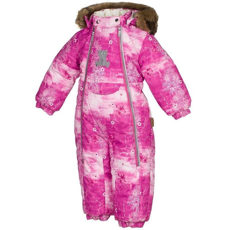 Комбінезон зимовий для дівчат Huppa Term Lotus 36260030-71363 98 см фуксія