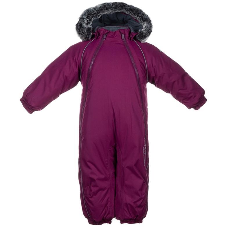 Комбінезон зимовий для дівчат Huppa Term Orion 36300030-80034 74 см бордовий
