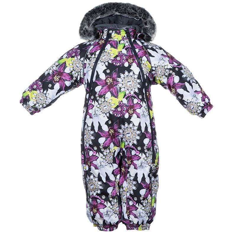 Комбинезон зимний для девочек Huppa Term Orion 36300030-81509 74 см черный фото 1