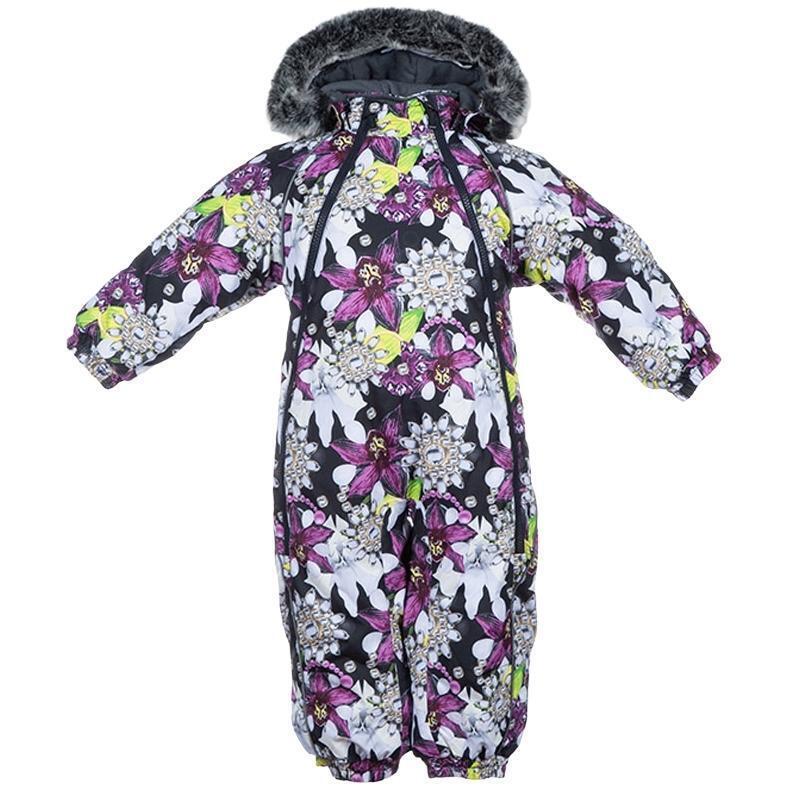 Комбинезон зимний для девочек Huppa Term Orion 36300030-81509 92 см черный фото 1