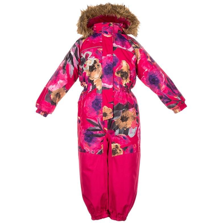Комбінезон зимовий для дівчат Huppa Term Chloe 1 36190130-81763 128 см фуксіяфото1