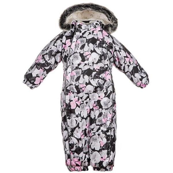 Комбінезон зимовий для дівчат Huppa Term Reggie 1 36020130-81620 74 см білийфото